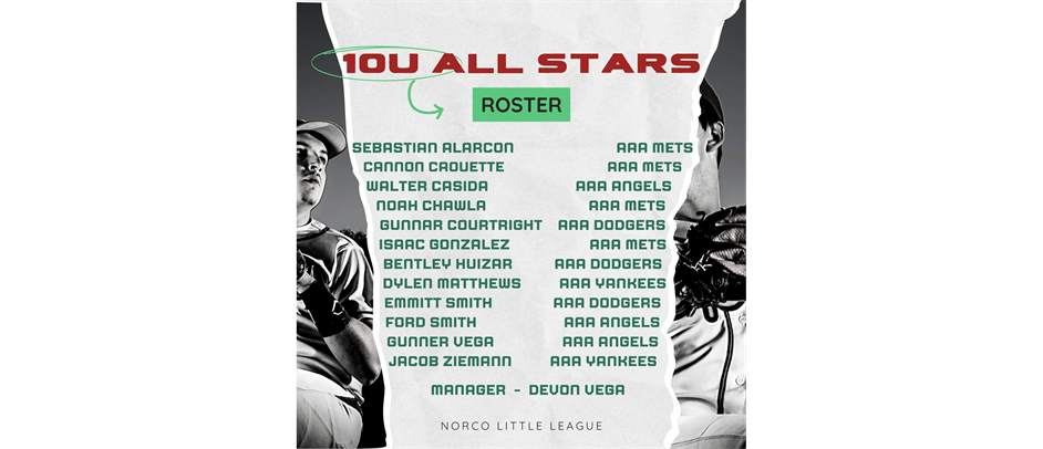 10U All Stars
