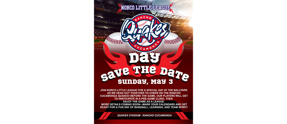 NLL Quakes Day May 3