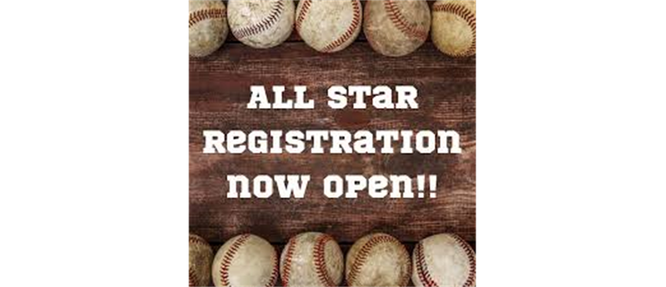 All Star Registration Now Open