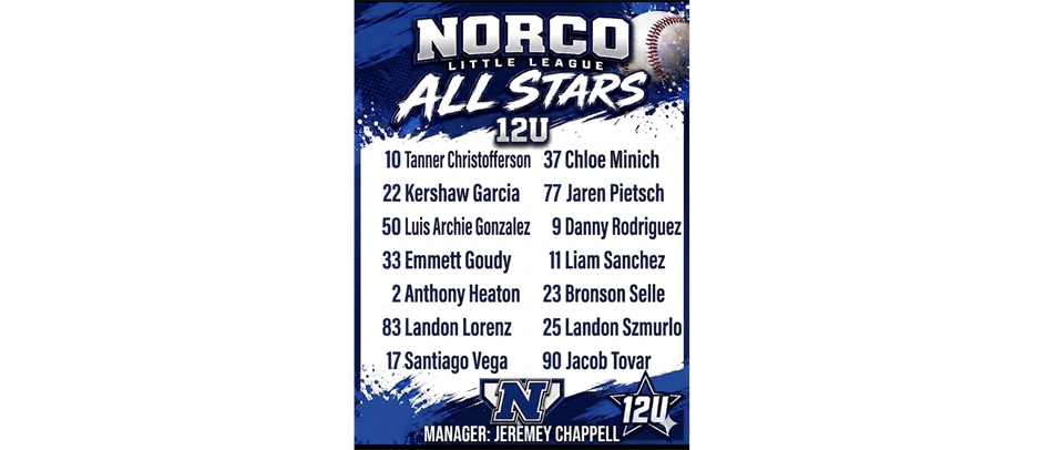 12U All Stars